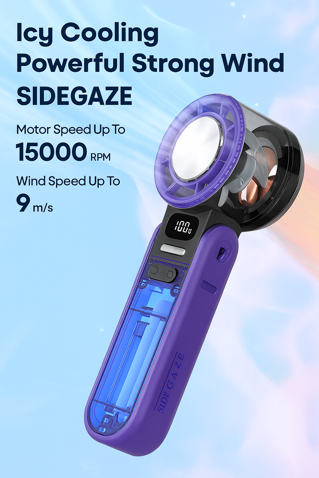 SideGaze™ -Turbo Cooling Fan