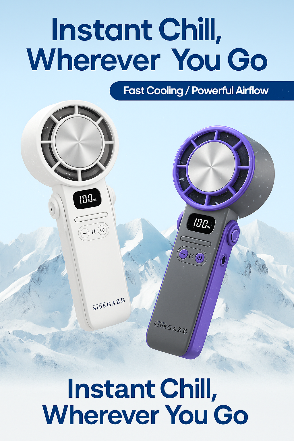 SideGaze™ -Turbo Cooling Fan