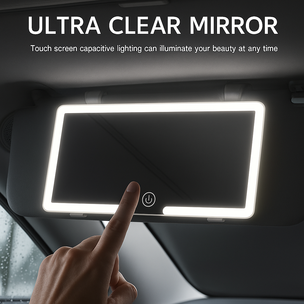 SideGaze™ - HD LED Interior Car Mirror